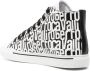 Roberto Cavalli logo-print leather sneakers Black - Thumbnail 3