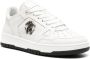 Roberto Cavalli Mirror Snake-embellished leather sneakers White - Thumbnail 2