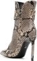 Roberto Cavalli python-print ankle boots Neutrals - Thumbnail 3