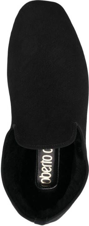 Roberto Cavalli square-toe flat slippers 05051