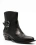 Roberto Cavalli Tiger Tooth leather boots Black - Thumbnail 2