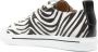 Roberto Cavalli zebra-print leather sneakers White - Thumbnail 3
