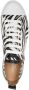 Roberto Cavalli zebra-print leather sneakers White - Thumbnail 4