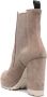 Roberto Festa 105mm platform suede ankle boots Neutrals - Thumbnail 3