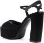 Roberto Festa 120mm leather open-toe sandals Black - Thumbnail 3