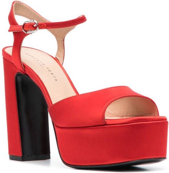 Roberto Festa 120mm open-toe sandals Red