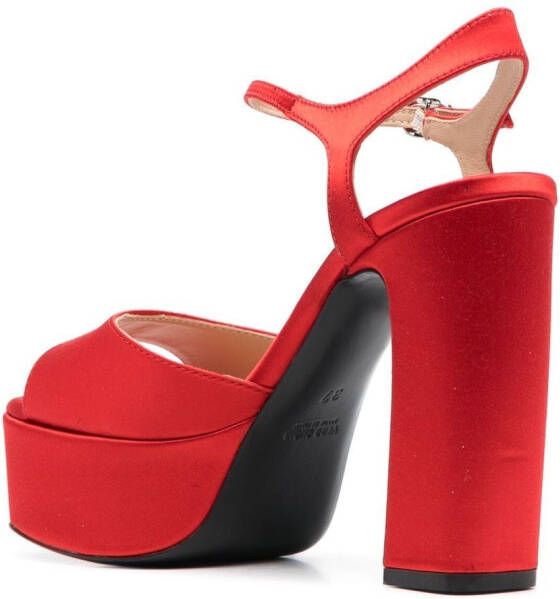 Roberto Festa 120mm open-toe sandals Red