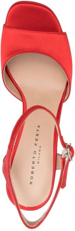 Roberto Festa 120mm open-toe sandals Red