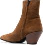 Roberto Festa 80mm ankle suede boots Brown - Thumbnail 3