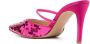 Roberto Festa 90mm sequin pointed mules Pink - Thumbnail 3