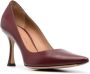 Roberto Festa 95mm pointed leather pumps Red - Thumbnail 2
