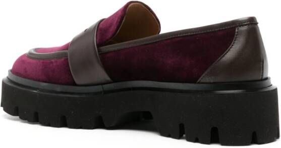 Roberto Festa Anima 40mm velvet loafers Purple