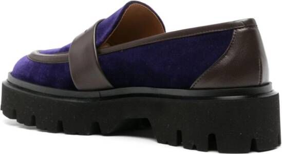 Roberto Festa Anima 40mm velvet loafers Purple