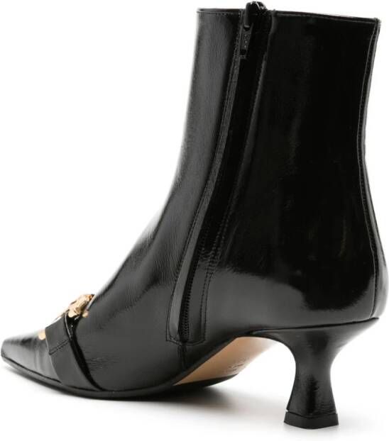 Roberto Festa Carsa 60mm leather ankle boots Black