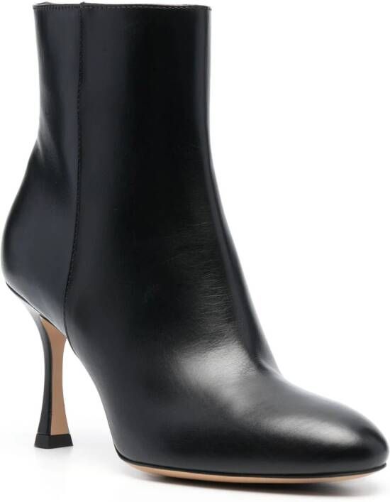 Roberto Festa Charly 100mm leather boots Black