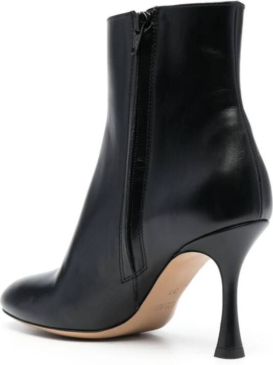 Roberto Festa Charly 100mm leather boots Black