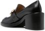 Roberto Festa Cuir 75mm block-heel loafers Black - Thumbnail 3
