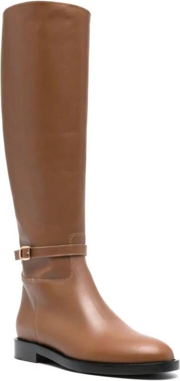Roberto Festa Davis leather boots Brown