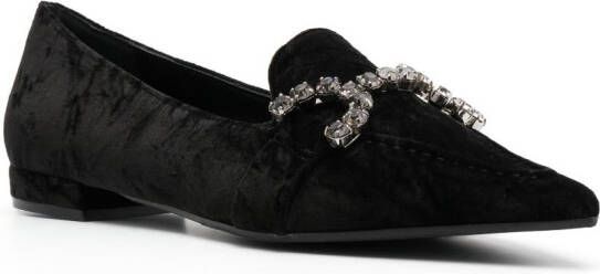 Roberto Festa Eloise pointed-toe ballerina shoes Black