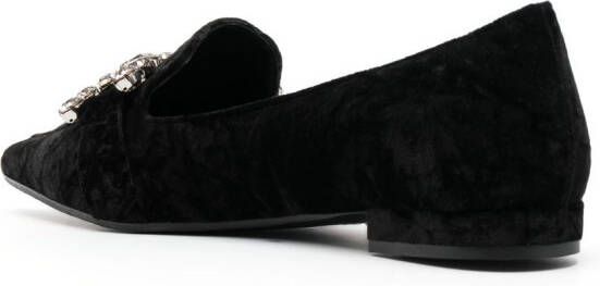 Roberto Festa Eloise pointed-toe ballerina shoes Black