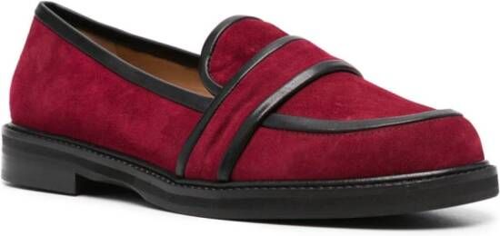 Roberto Festa Every leather loafers Red