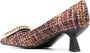 Roberto Festa Evilly 55mm bouclé pointed-toe pumps Pink - Thumbnail 3