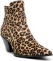 Roberto Festa Frediana leopard-print 65mm boots Brown - Thumbnail 2