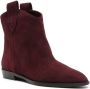 Roberto Festa Hellas 25mm suede boots Red - Thumbnail 2