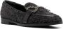 Roberto Festa Joys bouclé-construction loafers Black - Thumbnail 2