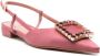 Roberto Festa Lavanda crystal-buckle ballerina shoes Pink - Thumbnail 2