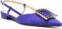 Roberto Festa Lavanda crystal-buckle ballerina shoes Purple - Thumbnail 2
