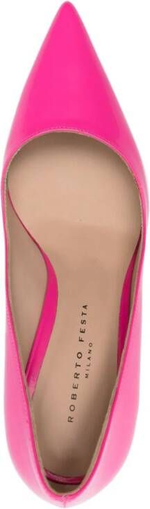 Roberto Festa Lory 80mm leather pumps Pink