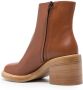 Roberto Festa Mady 75mm leather boots Brown - Thumbnail 3