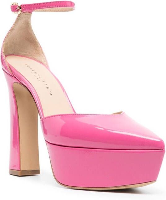 Roberto Festa Navasa 125mm platform sandals Pink