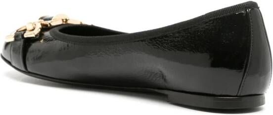 Roberto Festa Roberta patent leather ballerina shoes Black