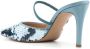 Roberto Festa sequin pointed 90mm mules Blue - Thumbnail 3