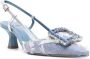 Roberto Festa Stefi 60mm slingback sandals Blue - Thumbnail 2