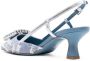 Roberto Festa Stefi 60mm slingback sandals Blue - Thumbnail 3