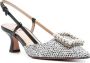 Roberto Festa Stefy 50mm tweed pumps Black - Thumbnail 2