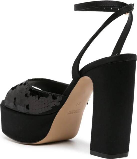 Roberto Festa Stex 120mm sequined sandals Black
