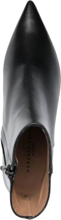 Roberto Festa Venus 70mm leather boots Black