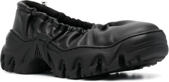 Rombaut Boccaccio II Aura ballerina shoes Black