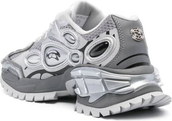 Rombaut Nucleo panelled low-top sneakers Silver