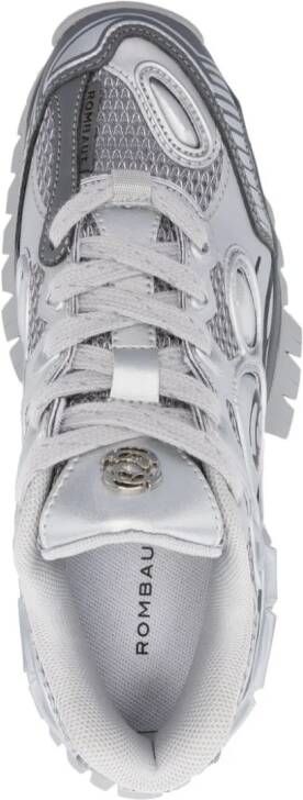 Rombaut Nucleo panelled low-top sneakers Silver