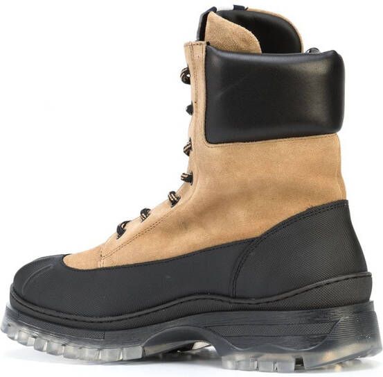 ROMEO HUNTE TommyxRomeo lace-up boots Brown