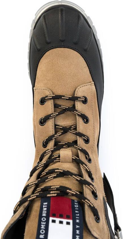 ROMEO HUNTE TommyxRomeo lace-up boots Brown