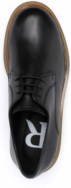 Roseanna Richelieu leather shoes Black