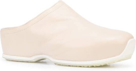 Rosetta Getty slip-on leather sneakers Neutrals