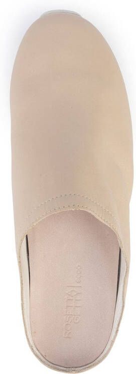 Rosetta Getty slip-on leather sneakers Neutrals