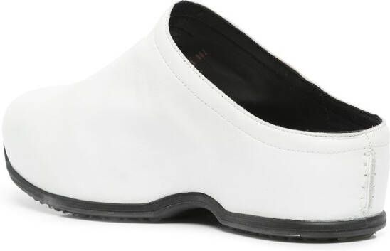 Rosetta Getty two-tone leather sneakers White